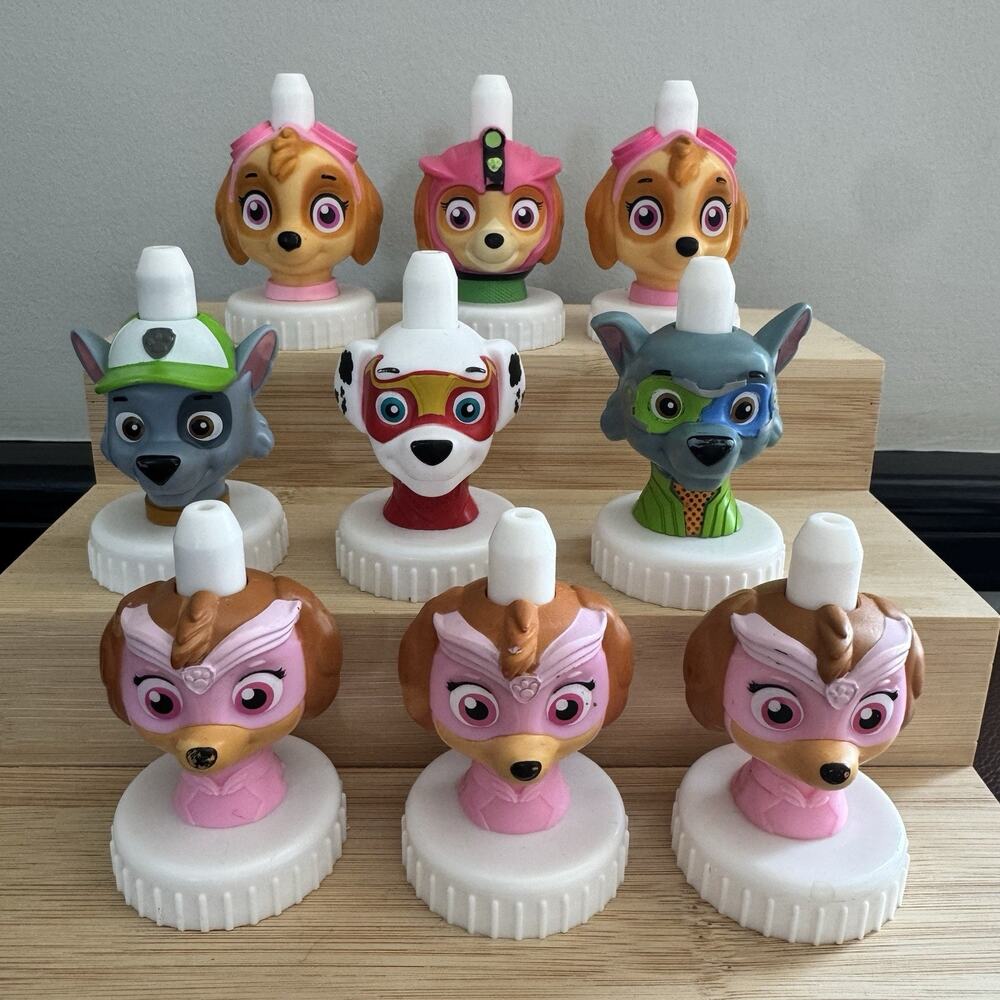 Good 2 Grow Juice Topper Paw Patrol Lot Of 9